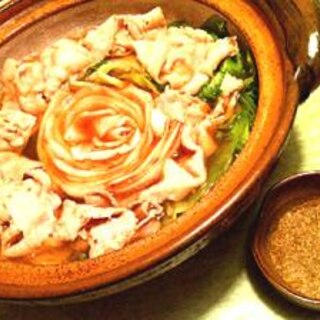 小粋で香り高い 焙じ茶豚しゃぶ